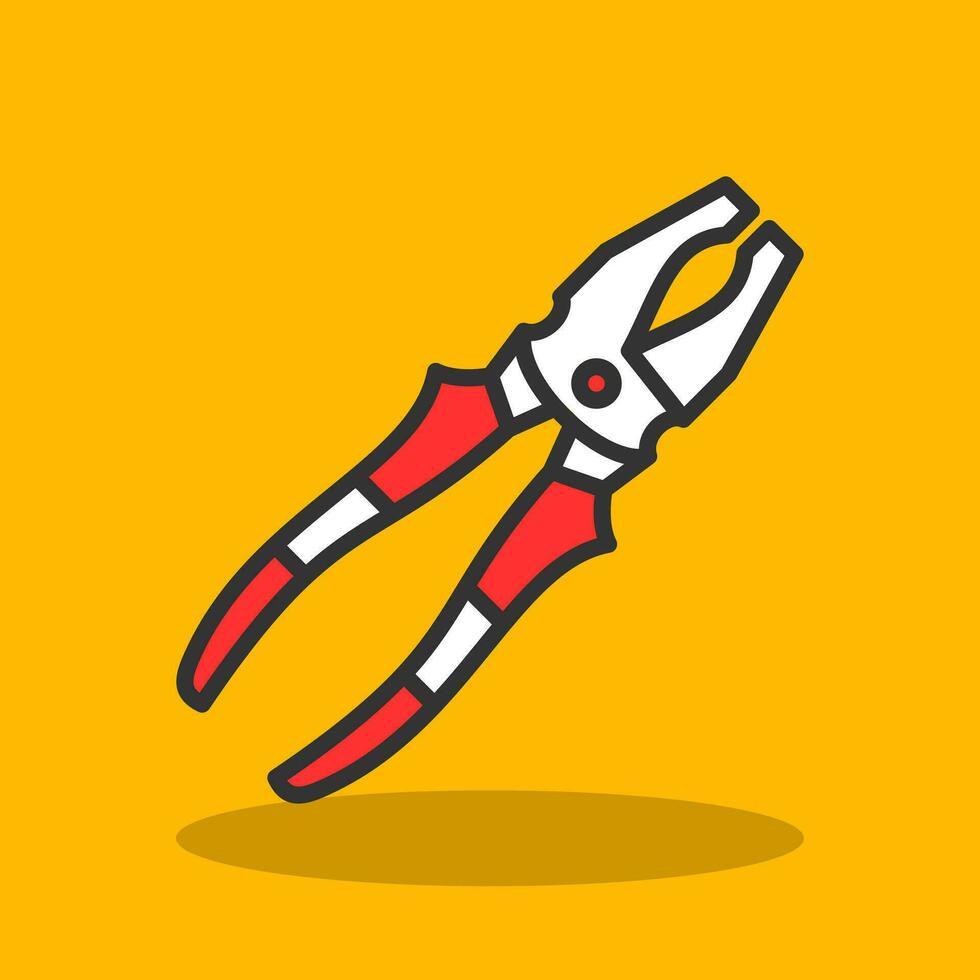 Pliers Vector Icon Design