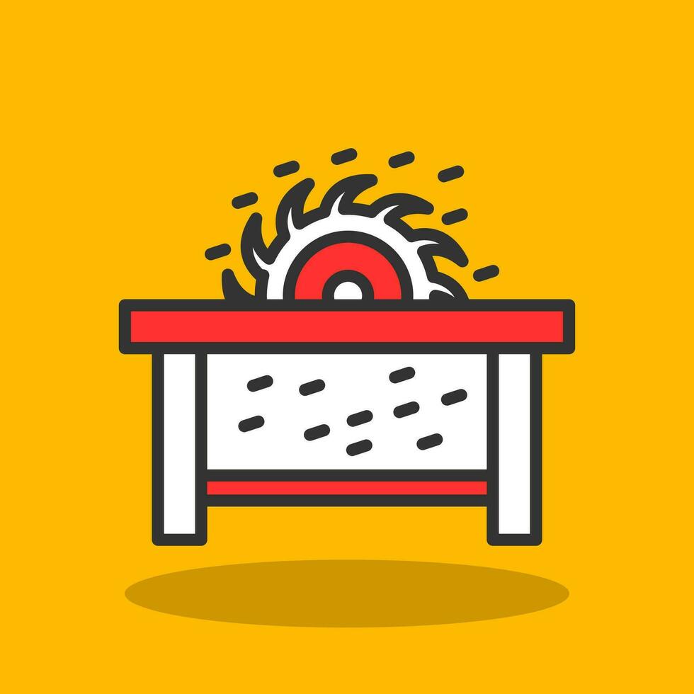 Sawdust Vector Icon Design