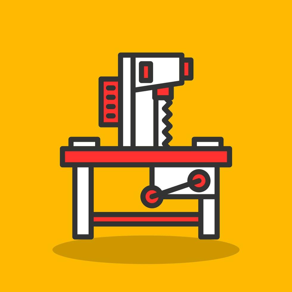 Band saw Vector Icon Design