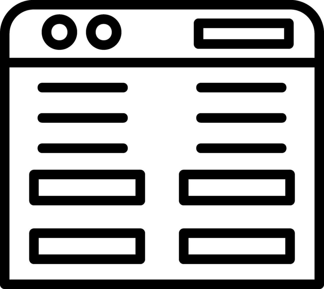 Website Vector Icon Design