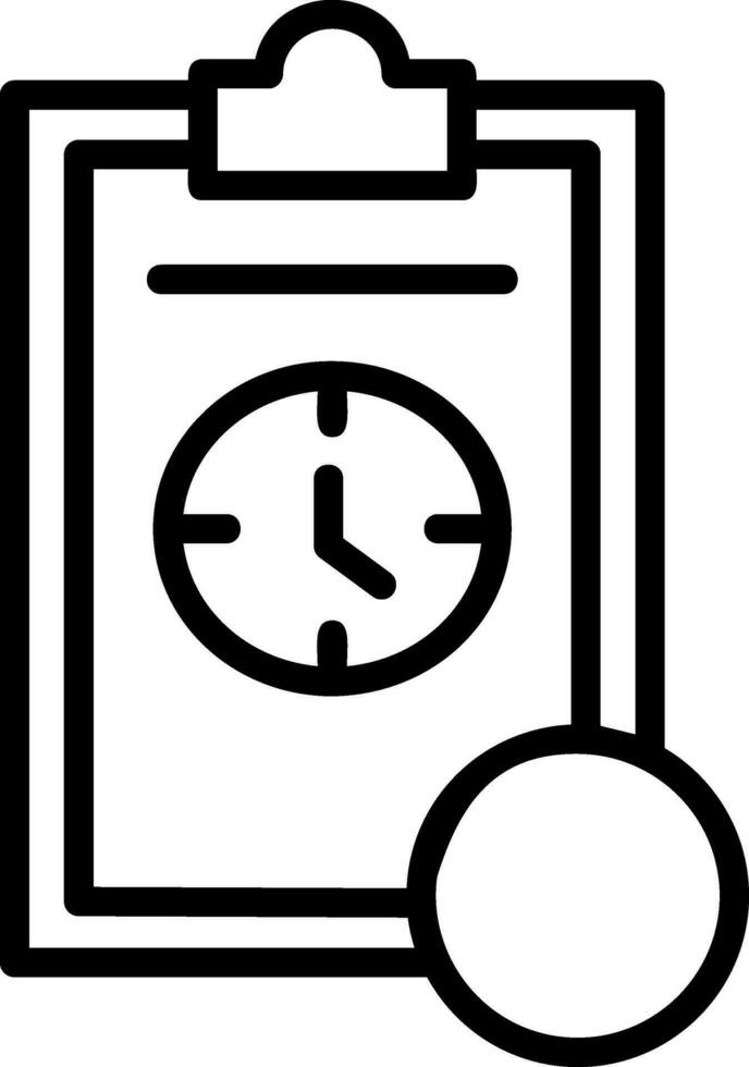 Clipboard Vector Icon Design