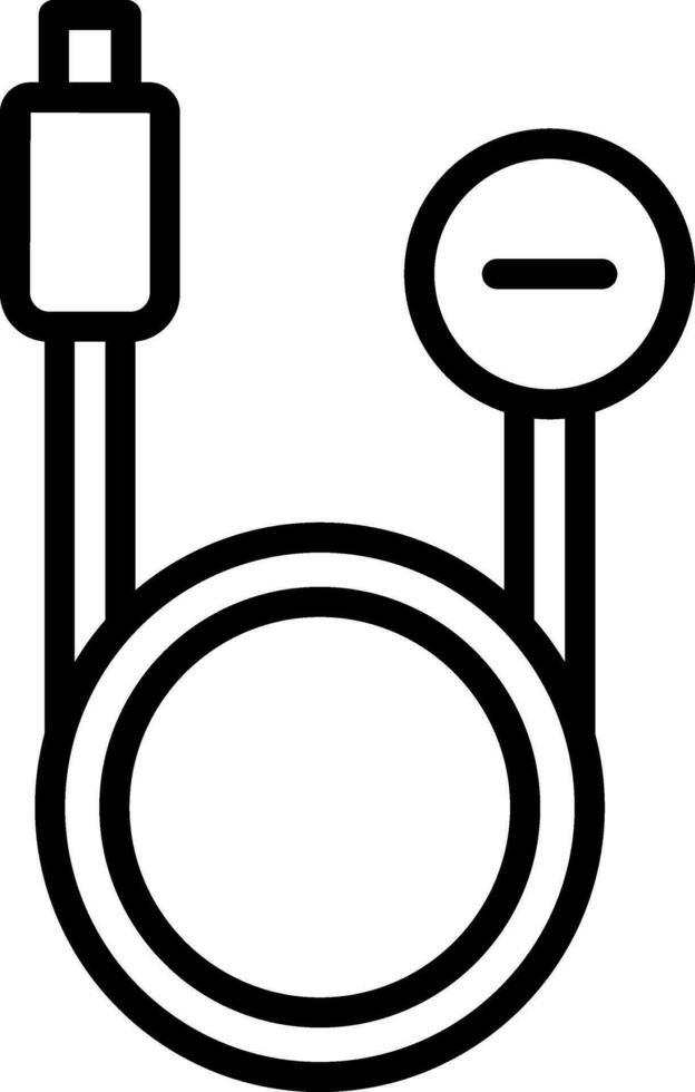 Remove cable Vector Icon Design