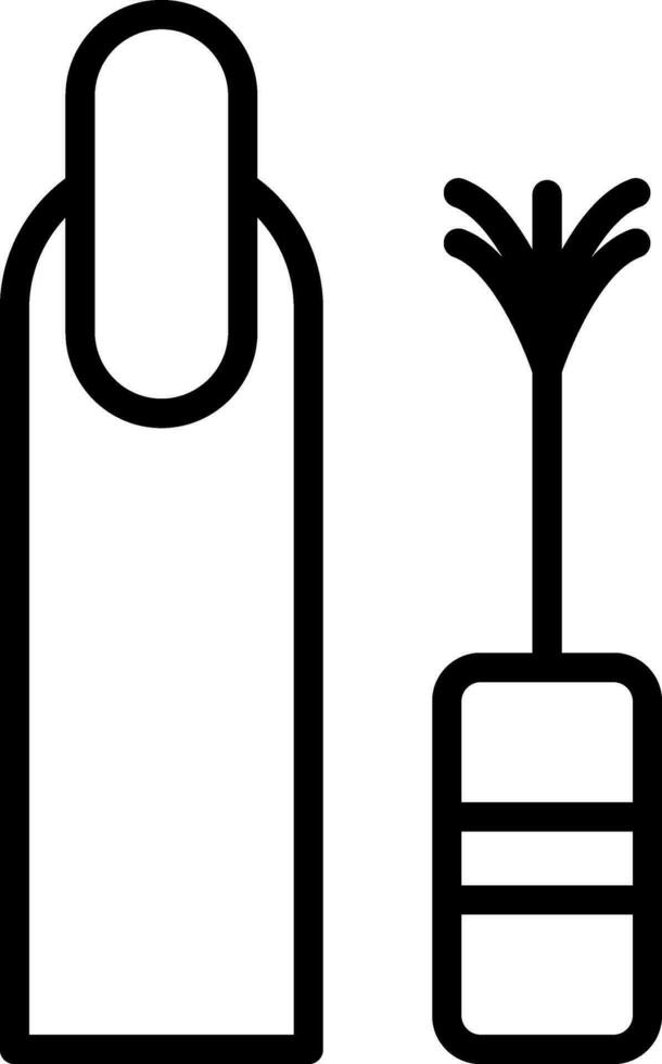 Nail Polish Vector Icon Design