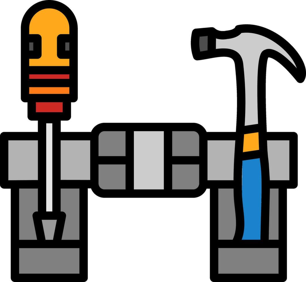 Tool belt Vector Icon Design