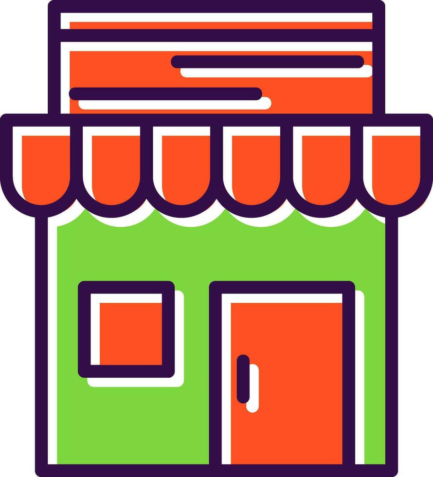 Storefront Vector Icon Design