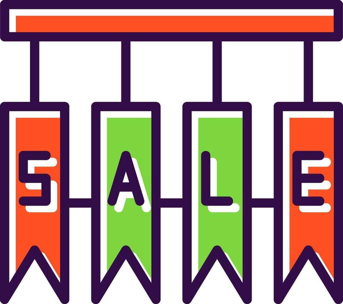 Sale Stickers Vector Icon Design