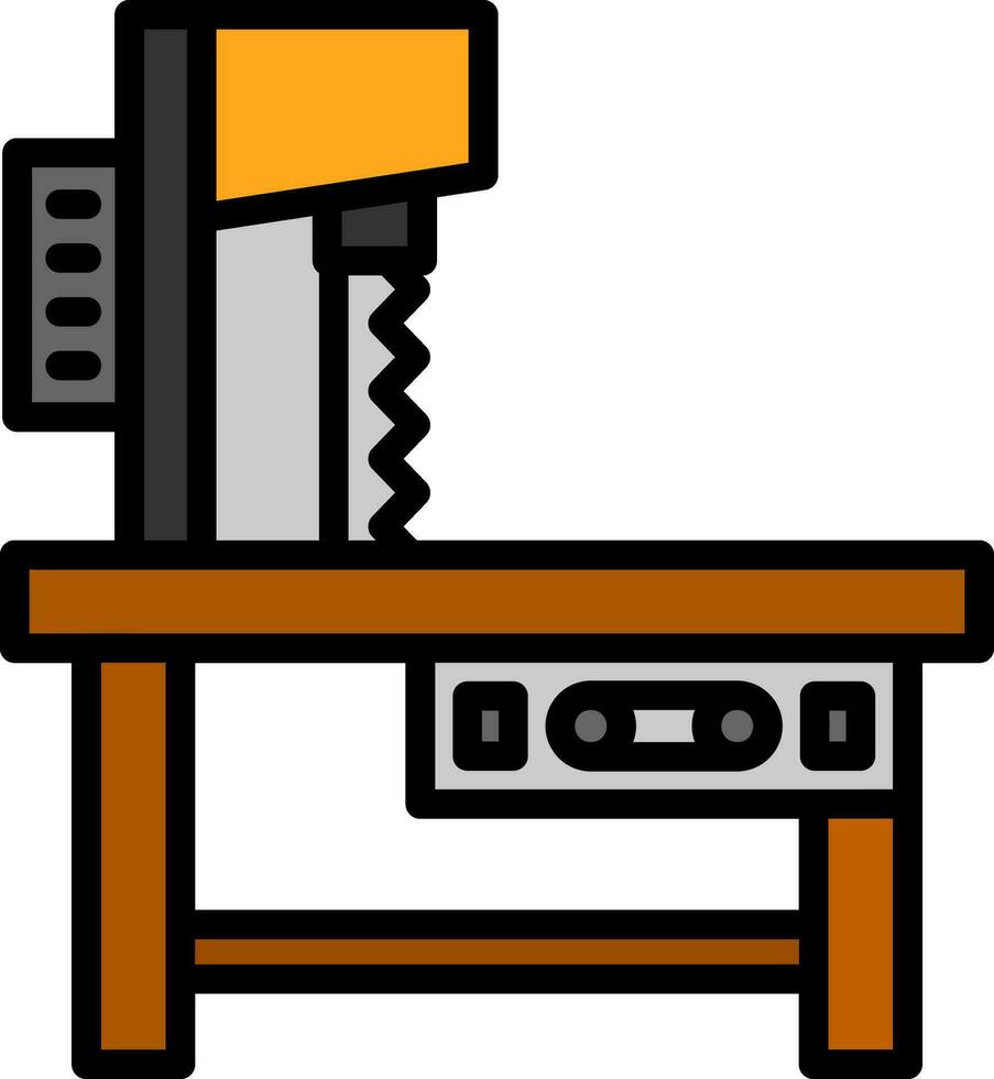 Band saw Vector Icon Design