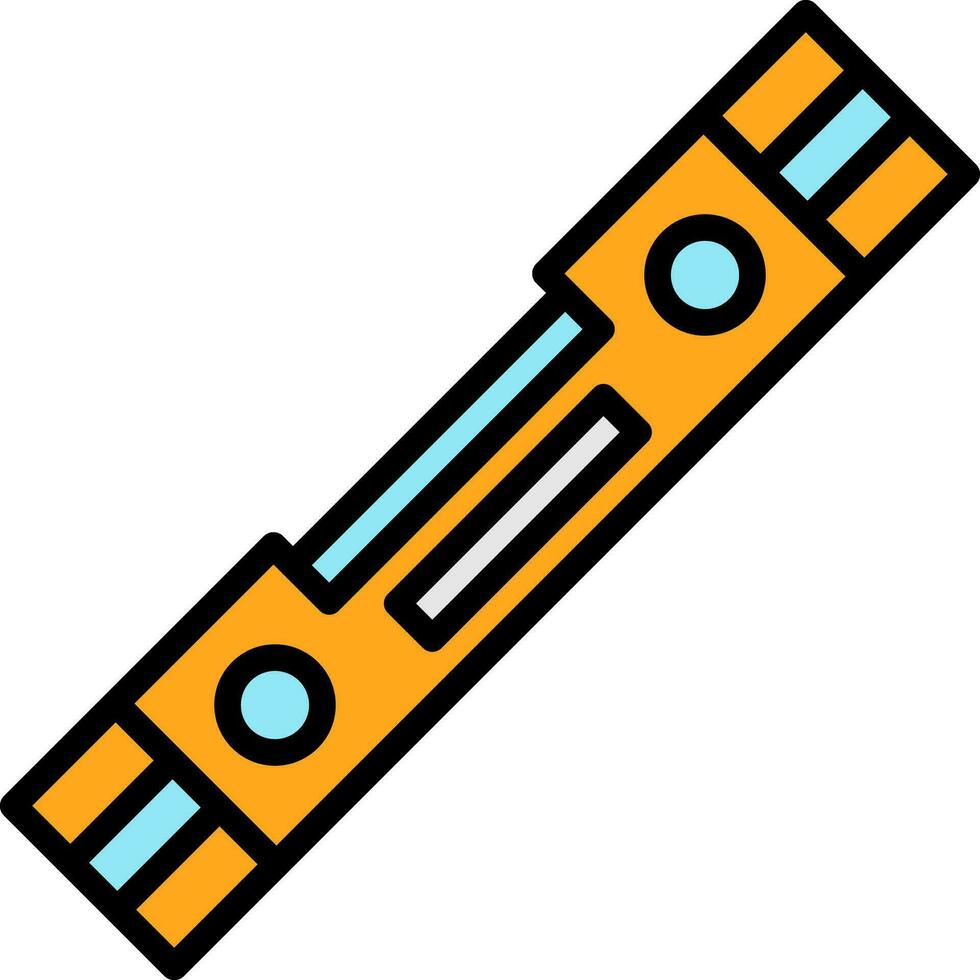 Spirit level Vector Icon Design