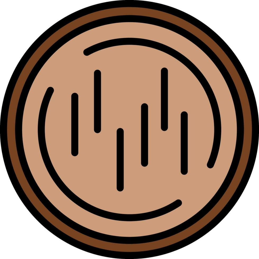 Log Vector Icon Design