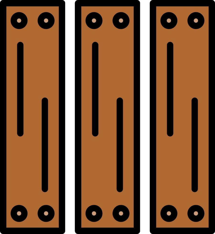 Wood Vector Icon Design