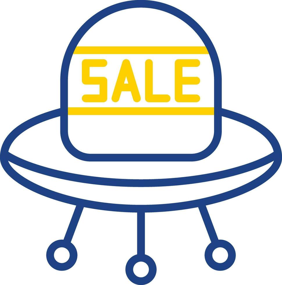 Sale UFO Vector Icon Design