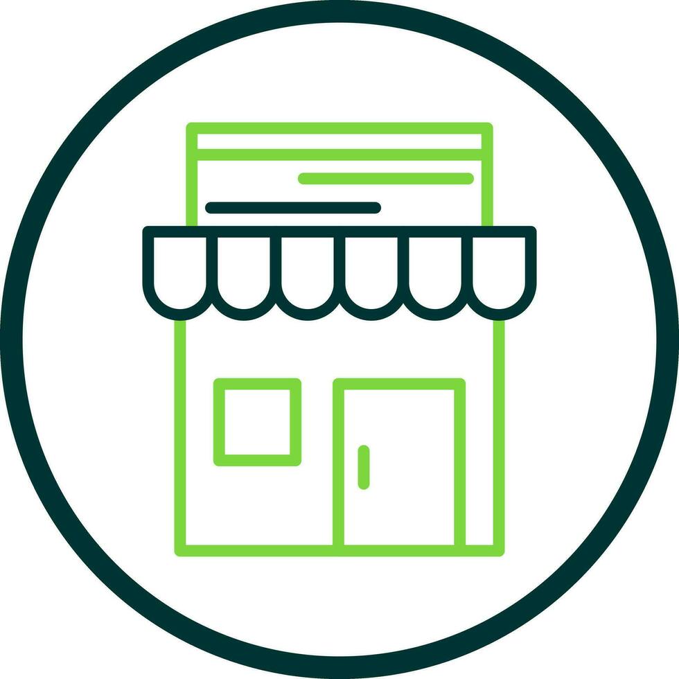 Storefront Vector Icon Design