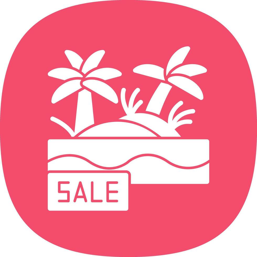 Sale Oasis Vector Icon Design