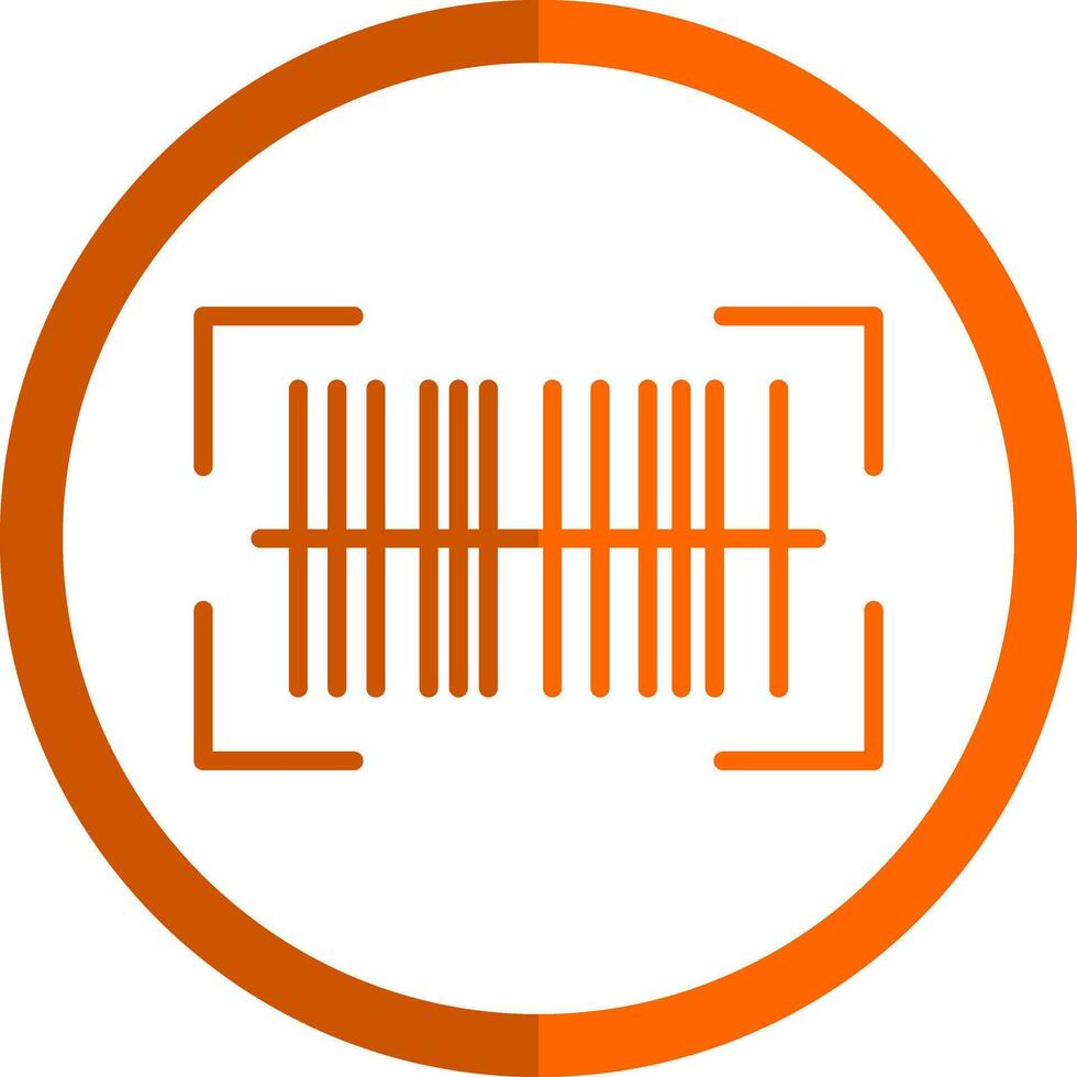Shopping Barcode Scanner Vector Icon Design