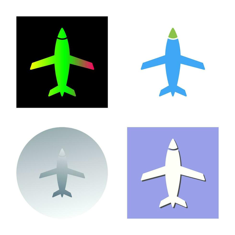 icono de vector de avión