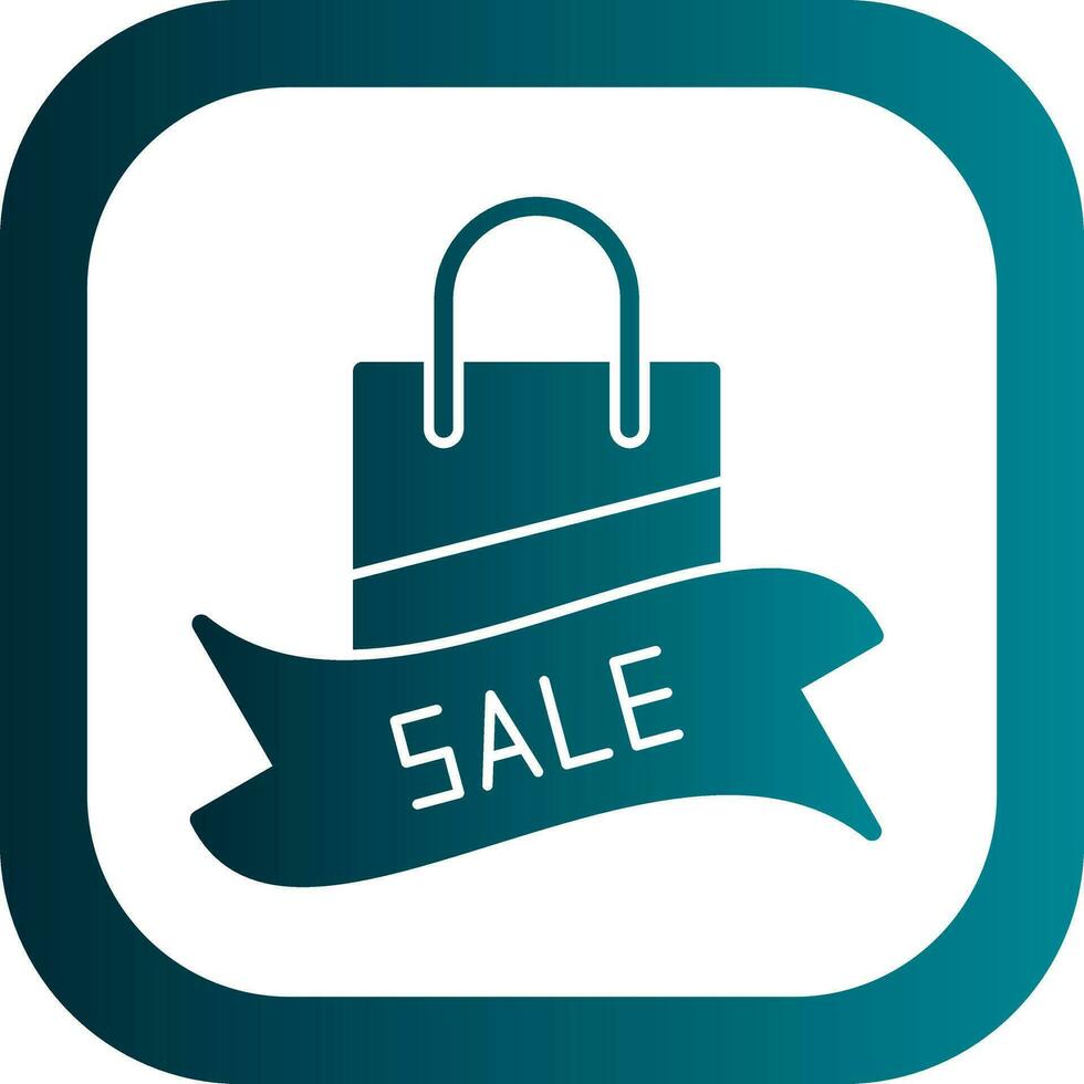 Sale Ribbon Vector Icon Design