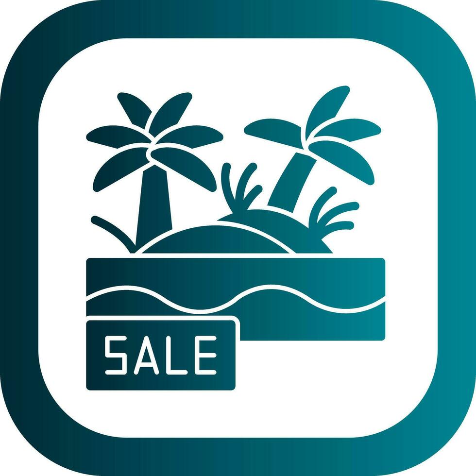 Sale Oasis Vector Icon Design