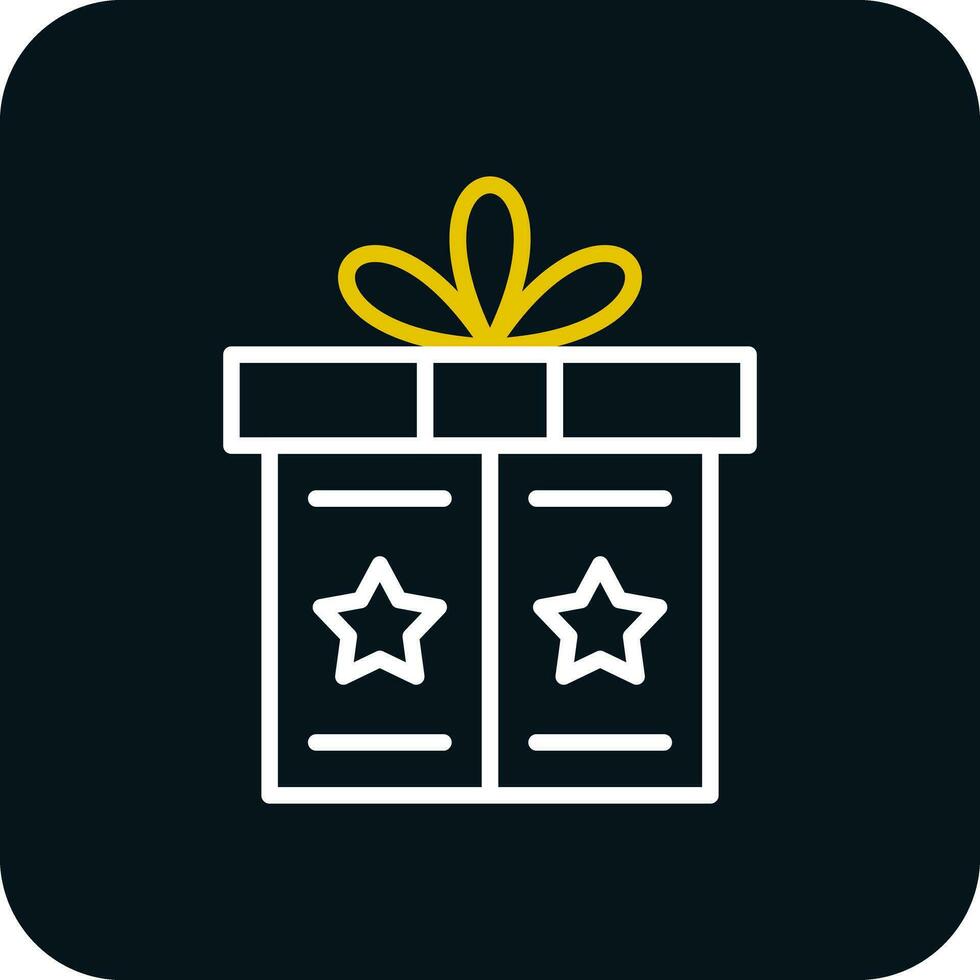 diseño de icono de vector de caja de regalo