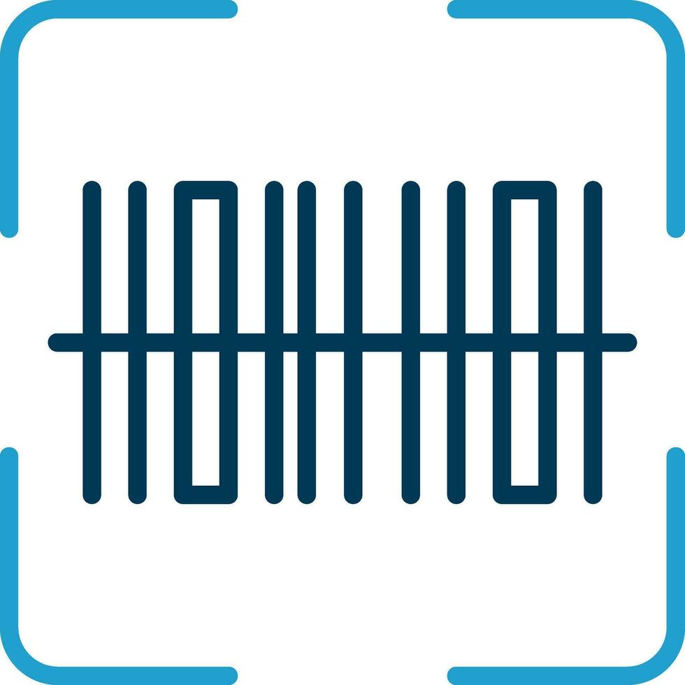 Barcode Scanner Vector Icon Design