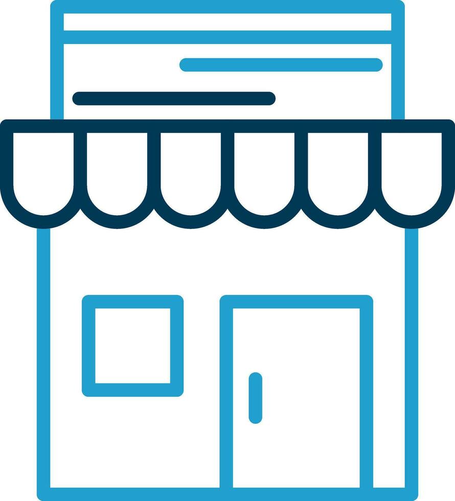 Storefront Vector Icon Design