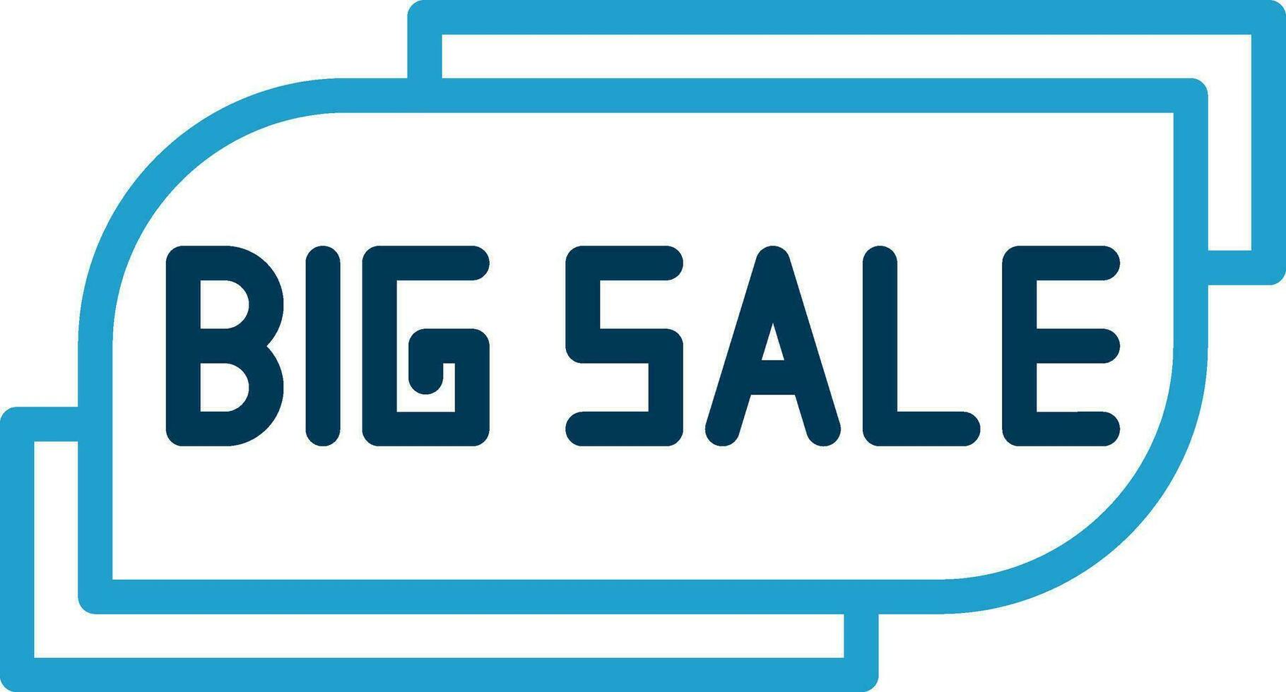 Big Sale Banner Vector Icon Design