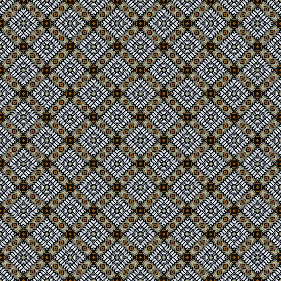 Multi color seamless pattern texture and template. Multicolored. Colorful ornamental graphic design. Colored mosaic ornaments. Vector illustration.