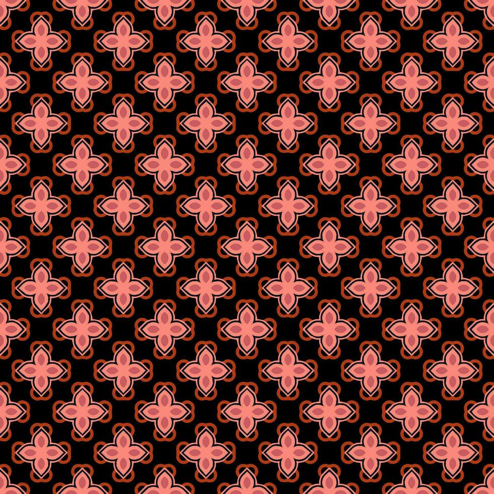 Multi color seamless abstract pattern. Background and backdrop. Multi Colored. Colorful ornamental design. Colored mosaic ornaments. Vector graphic illustration.