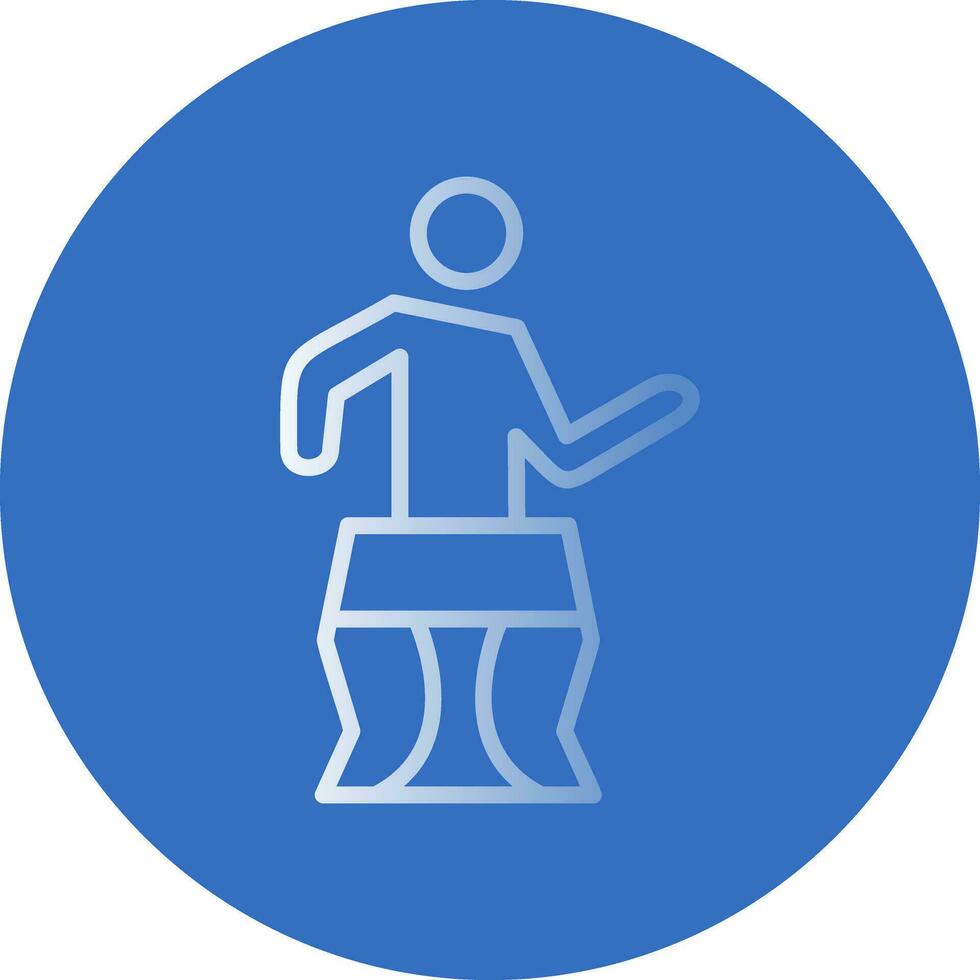Shopping Bag Race Vector Icon Design