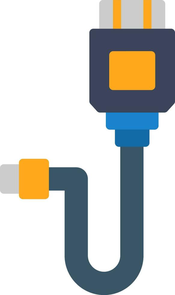 Hdmi cable Vector Icon Design