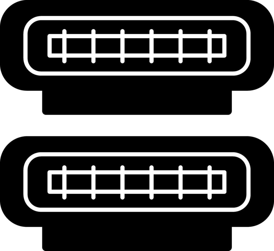 Hdmi port Vector Icon Design