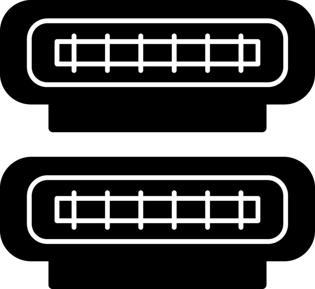 Hdmi port Vector Icon Design