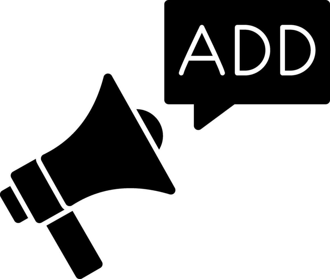 Advert Vector Icon Design