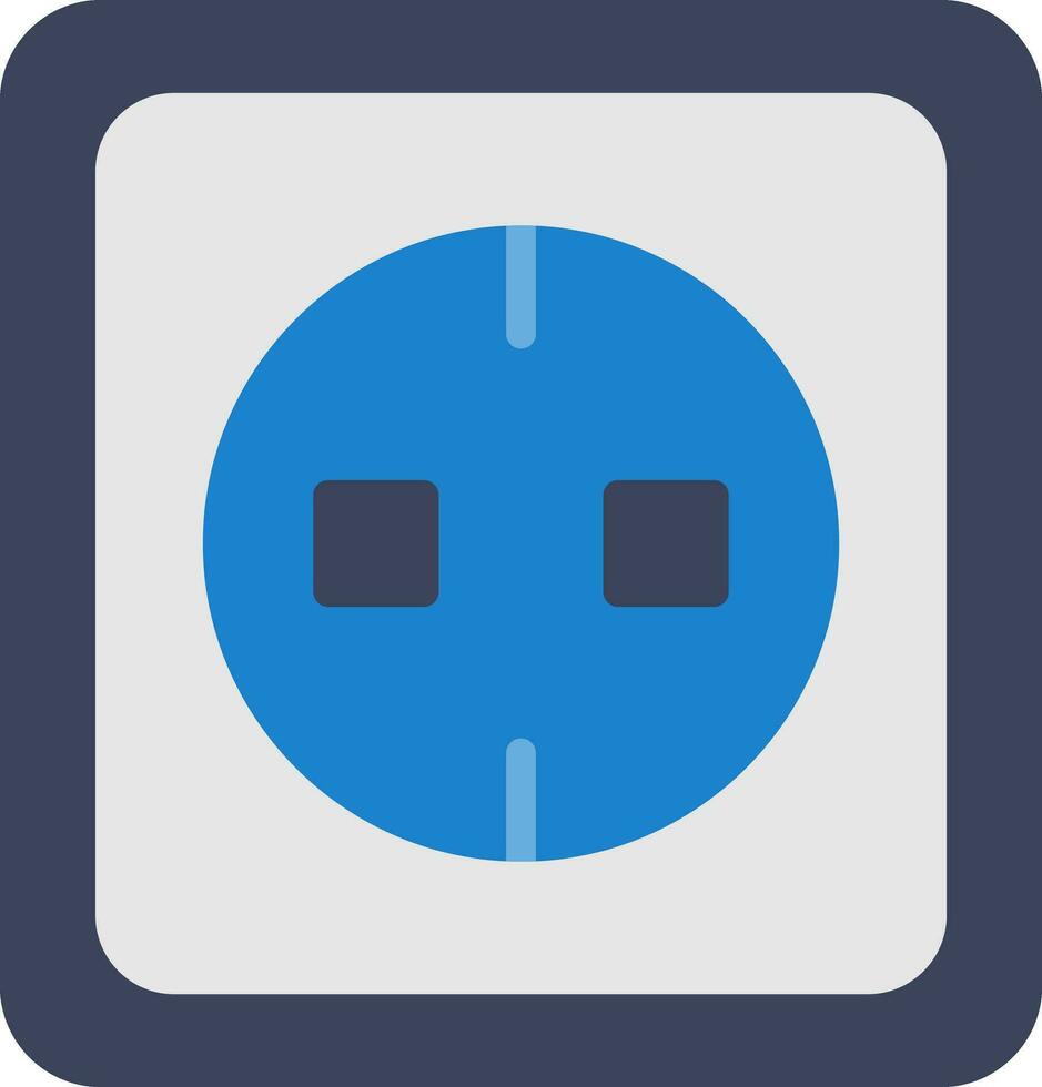 Electric socket Vector Icon Design