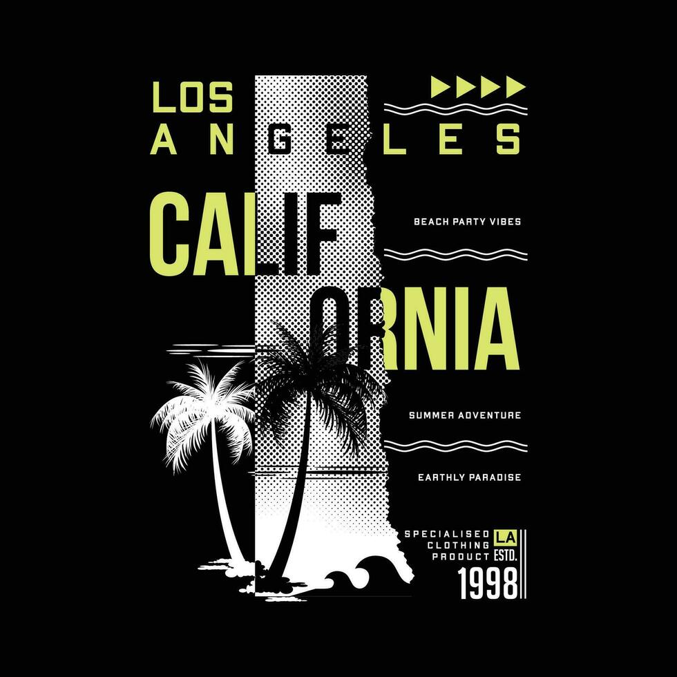 los angeles urbano calle, gráfico diseño, tipografía vector ilustración, moderno estilo, para impresión t camisa