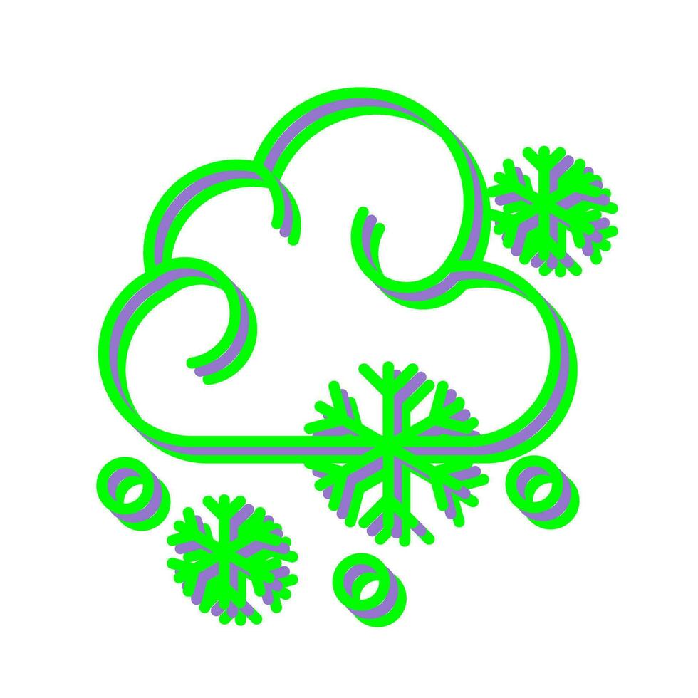 Snowy Vector Icon