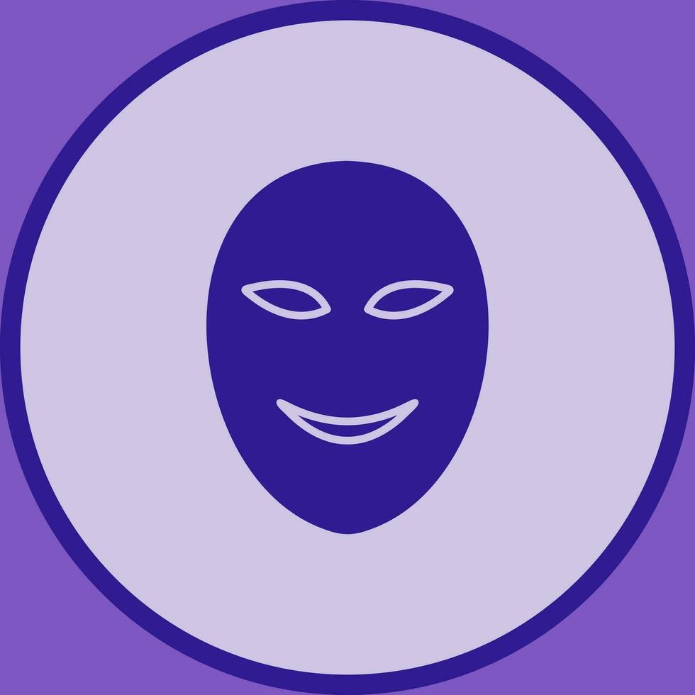 Ancient Face Mask Vector Icon