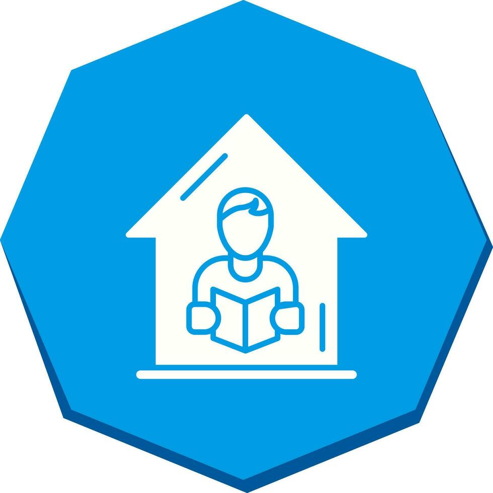 Home Learning Vector Icon