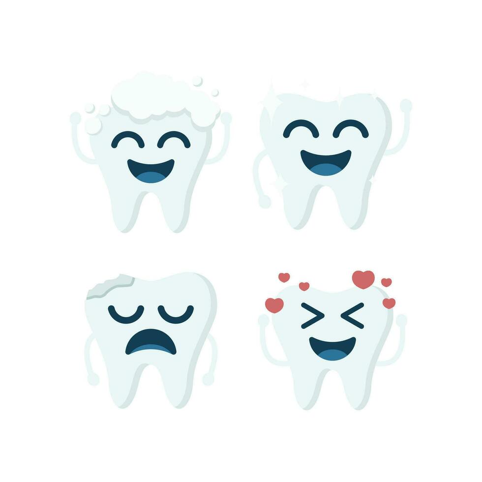 Teeth Mascot Element Vector Design