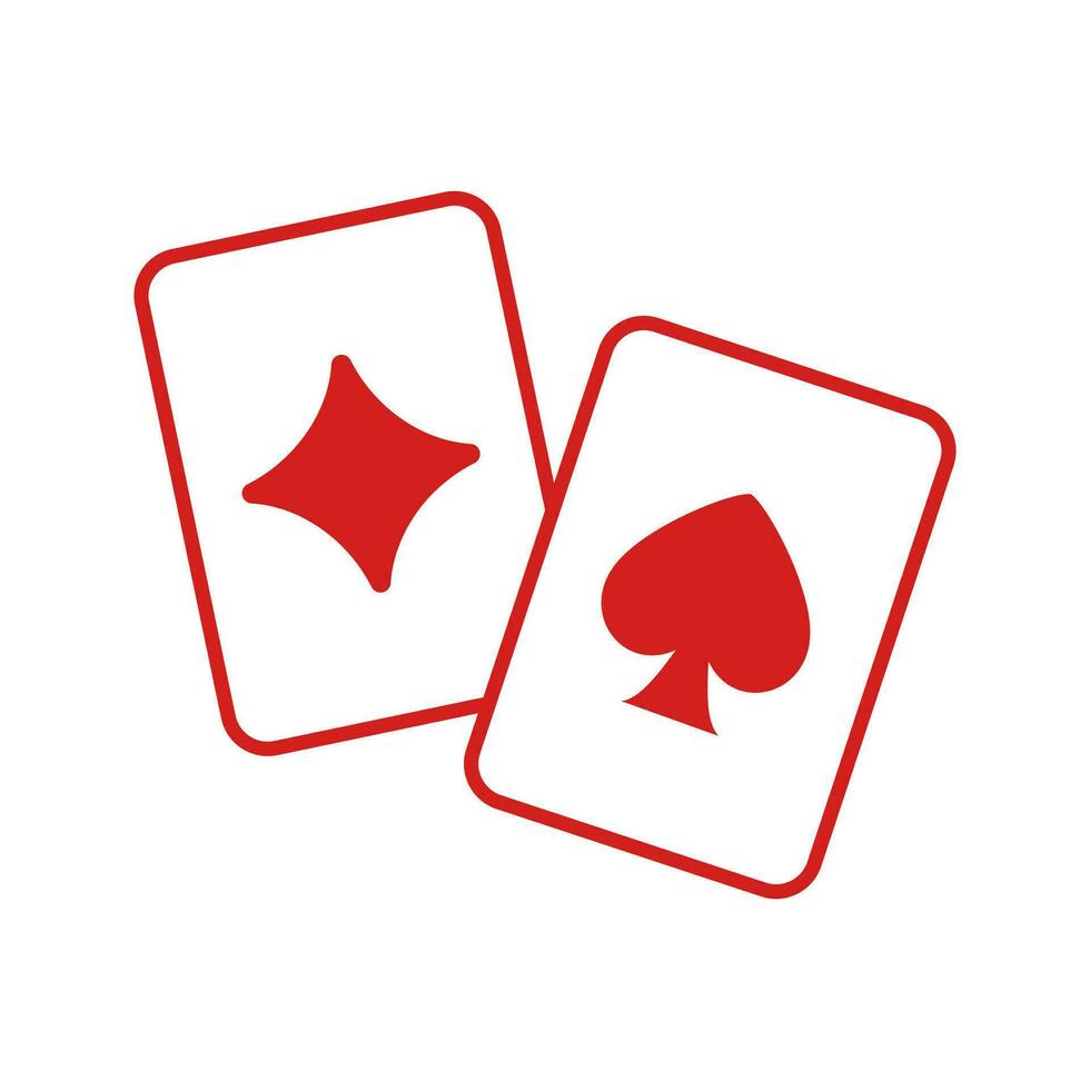 playing card  vector Design Symbol illustration