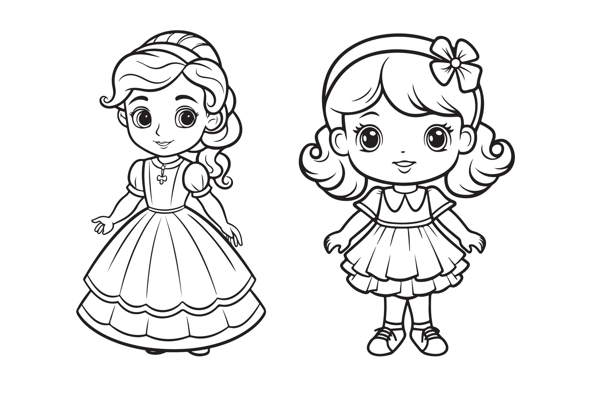 Coloring Pages for Girls - Best Coloring Pages For Kids