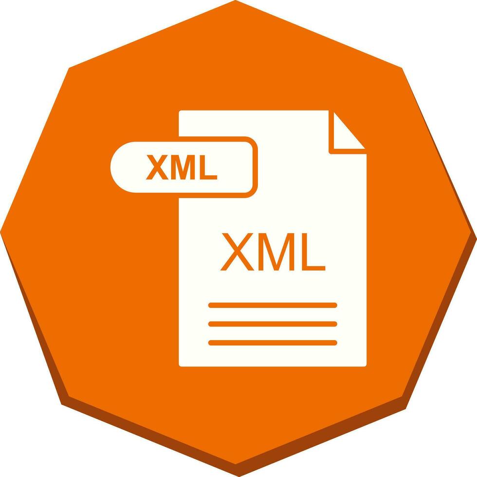 XML Vector Icon
