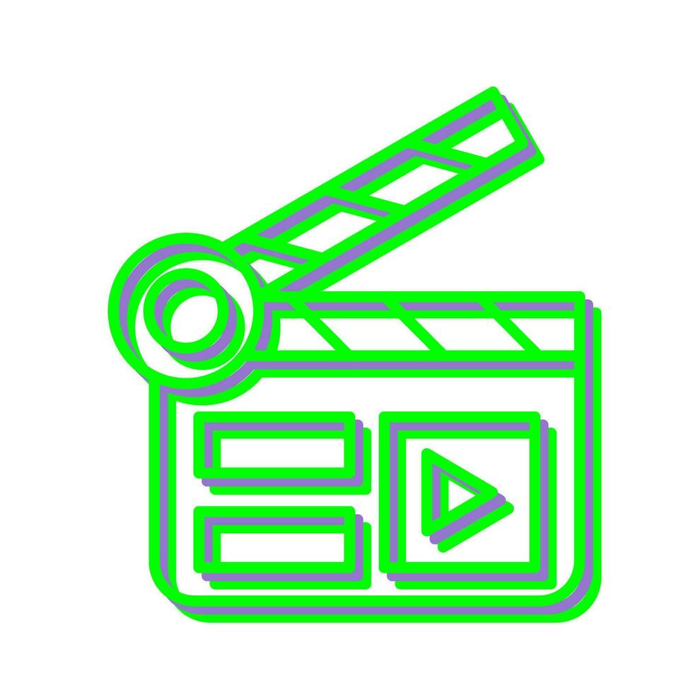 Clapper Board Vector Icon