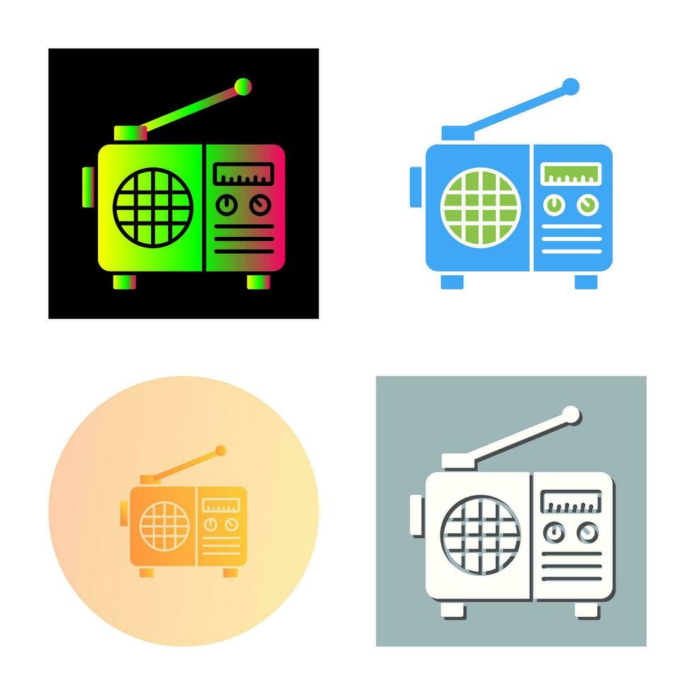 Radio Vector Icon