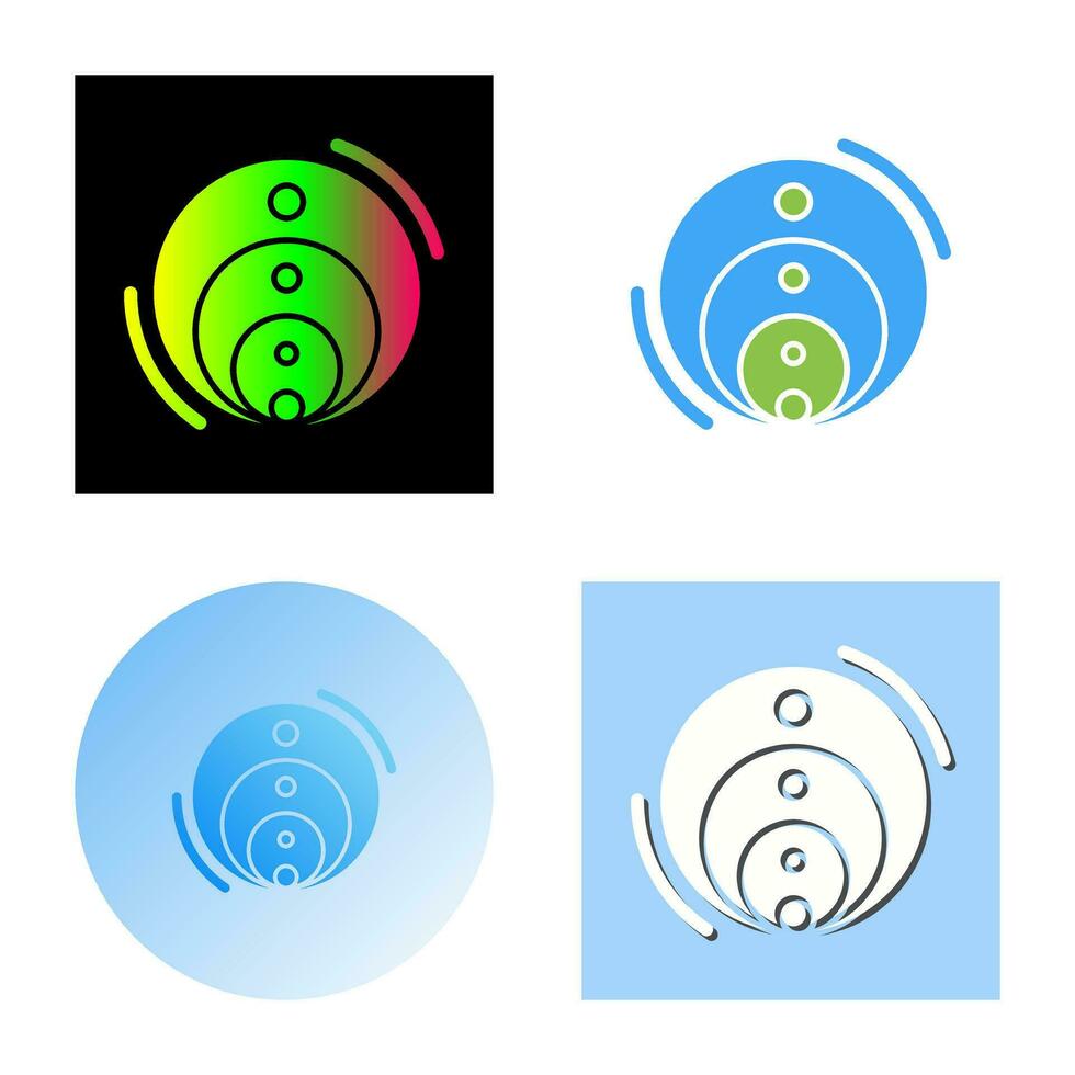 icono de vector de diagrama de venn