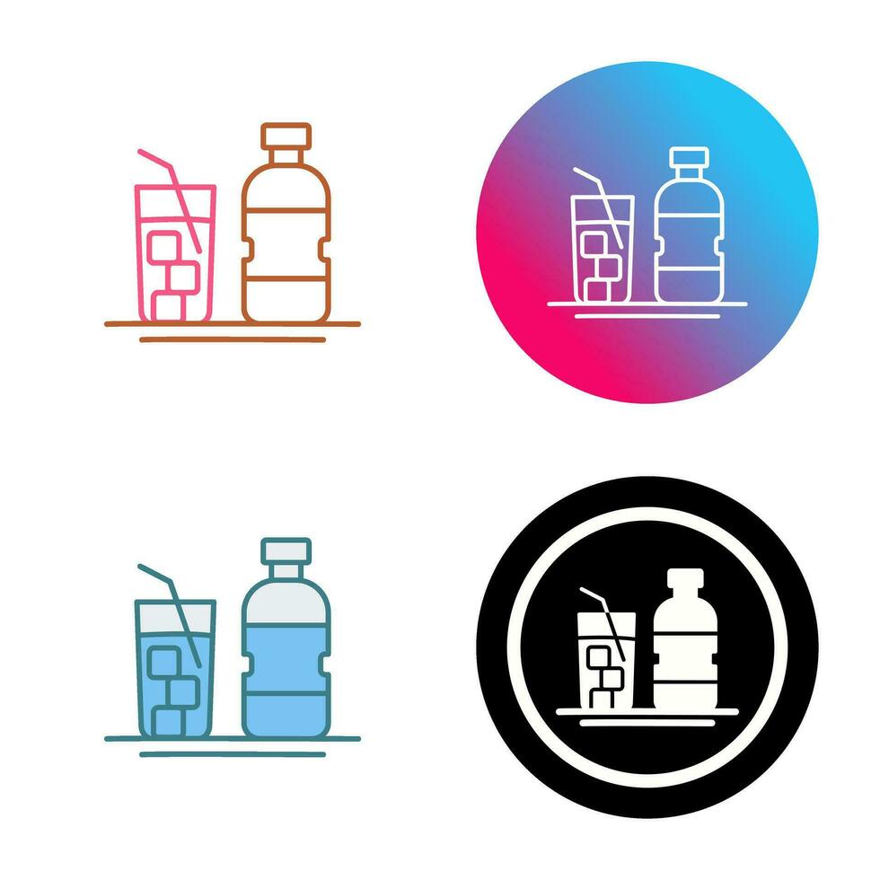 Mineral Water Vector Icon