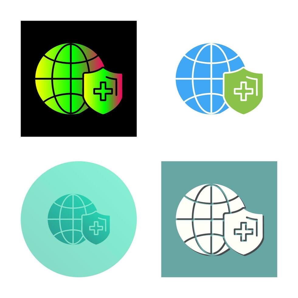 Global Protection Vector Icon