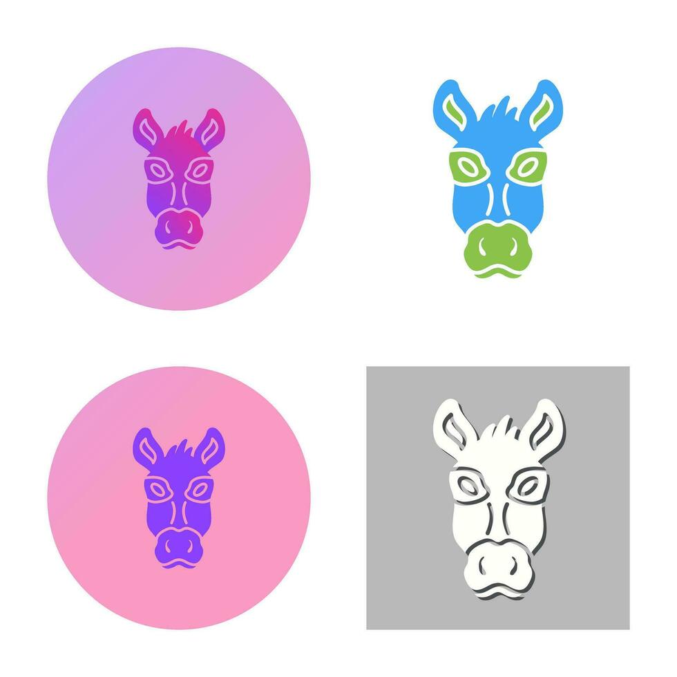 Donkey Vector Icon