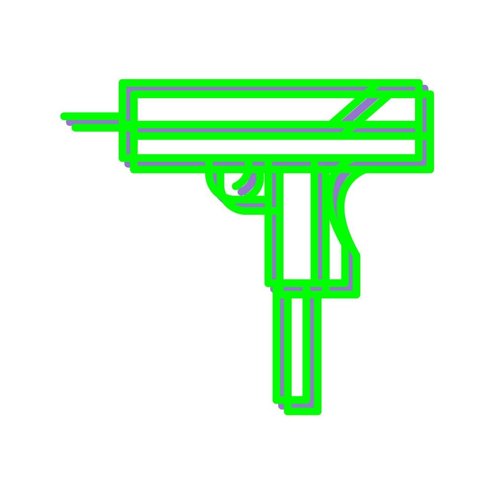 Unique Gun Vector Icon