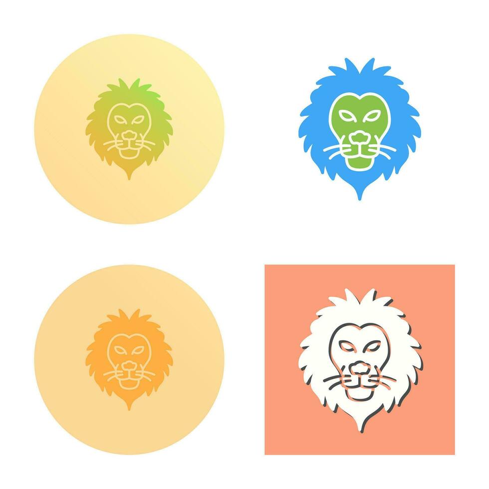 Lion Vector Icon
