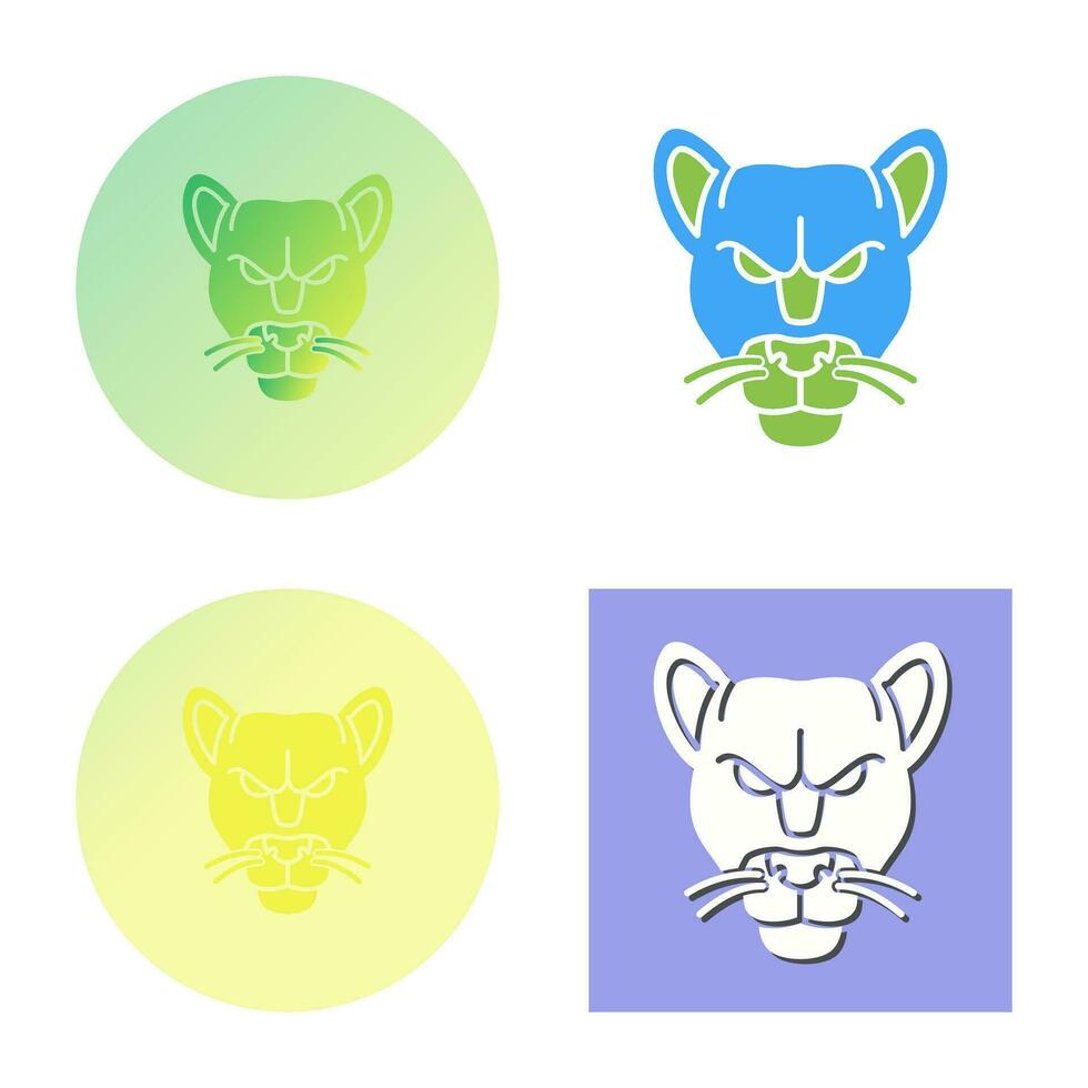 Black Panther Vector Icon